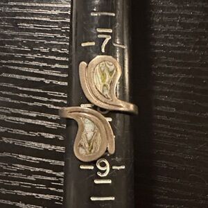 Silver ring women’s size 8 adjustable